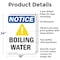 Signmission Boiling Water, 18 in W x Rectangle, Aluminum OS-2PACK-NS-A-1824-V-10377 - alternate 2